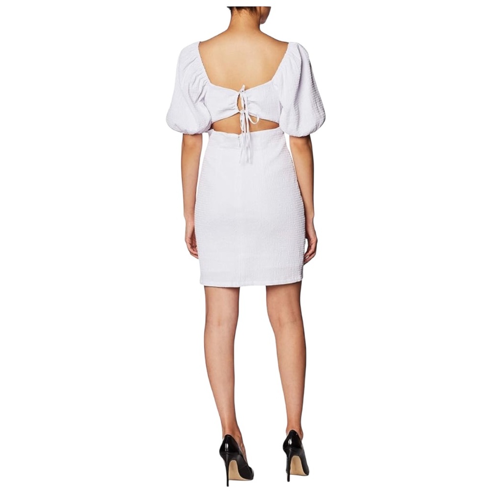 GUESS Charlotte White Dress Large - Picture 5 of 7